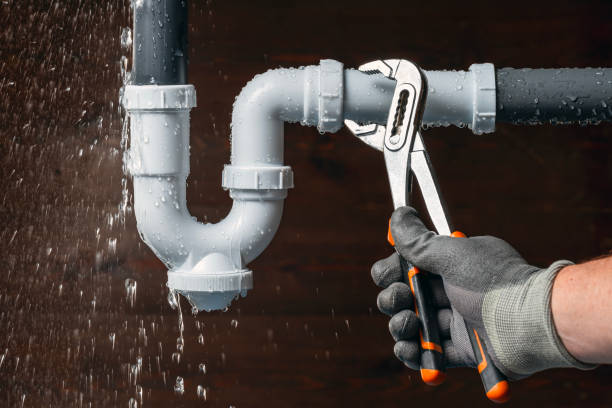 Professional Leak Detection technician working in Trenton, FL